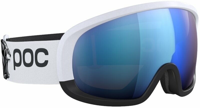 Очила за ски POC Fovea Mid Race M. Odermatt Ed Hydrogen White/Uranium Black/Clarity Highly Intense/Partly Sunny Blue Очила за ски