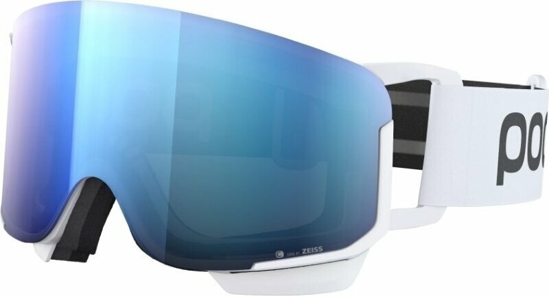Óculos de esqui POC Nexal Mid Hydrogen White/Clarity Highly Intense/Partly Sunny Blue Óculos de esqui