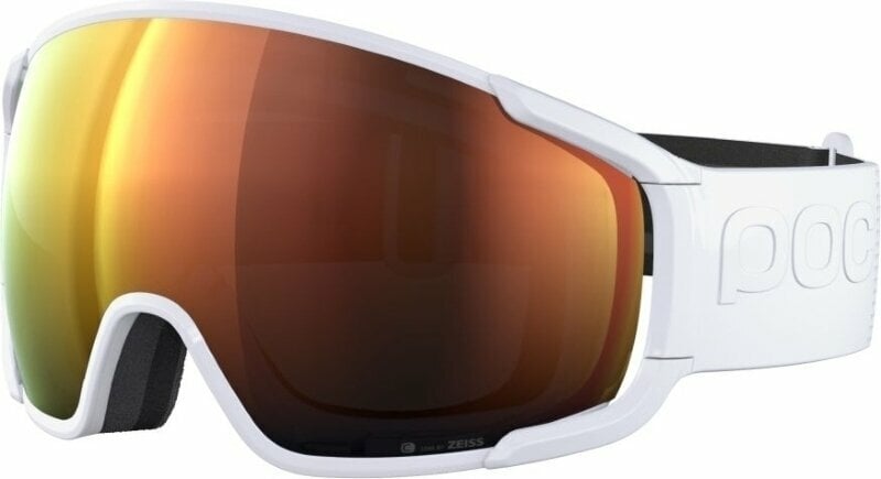 Óculos de esqui POC Zonula Hydrogen White/Clarity Intense/Partly Sunny Orange Óculos de esqui