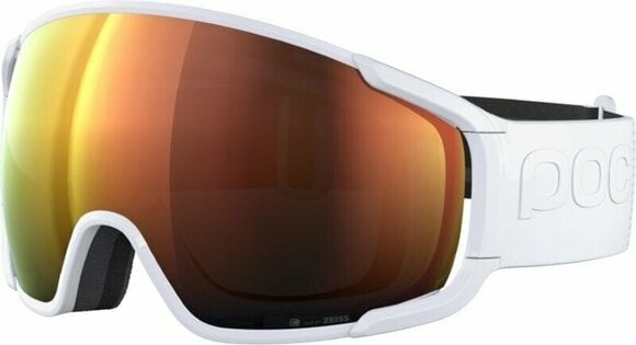 Ski Brillen POC Zonula Hydrogen White/Clarity Intense/Partly Sunny Orange Ski Brillen - 1