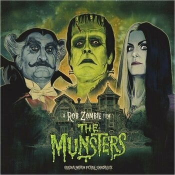 Disque vinyle Zeuss & Rob Zombie - The Munsters (180g) (Black & Monster Green Swirl/Black & Vampire White Swirl Coloured) (2 LP) - 1