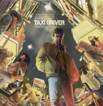 Грамофонна плоча Bernard Herrmann - Taxi Driver (180 g) (Black and Yellow Pinwheel Coloured) (2 LP) - 1