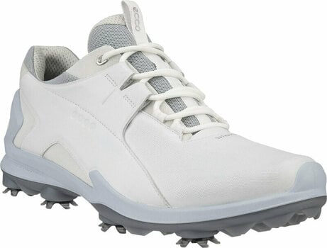 Męskie buty golfowe Ecco Biom Tour Mens Golf Shoes White 42 - 1