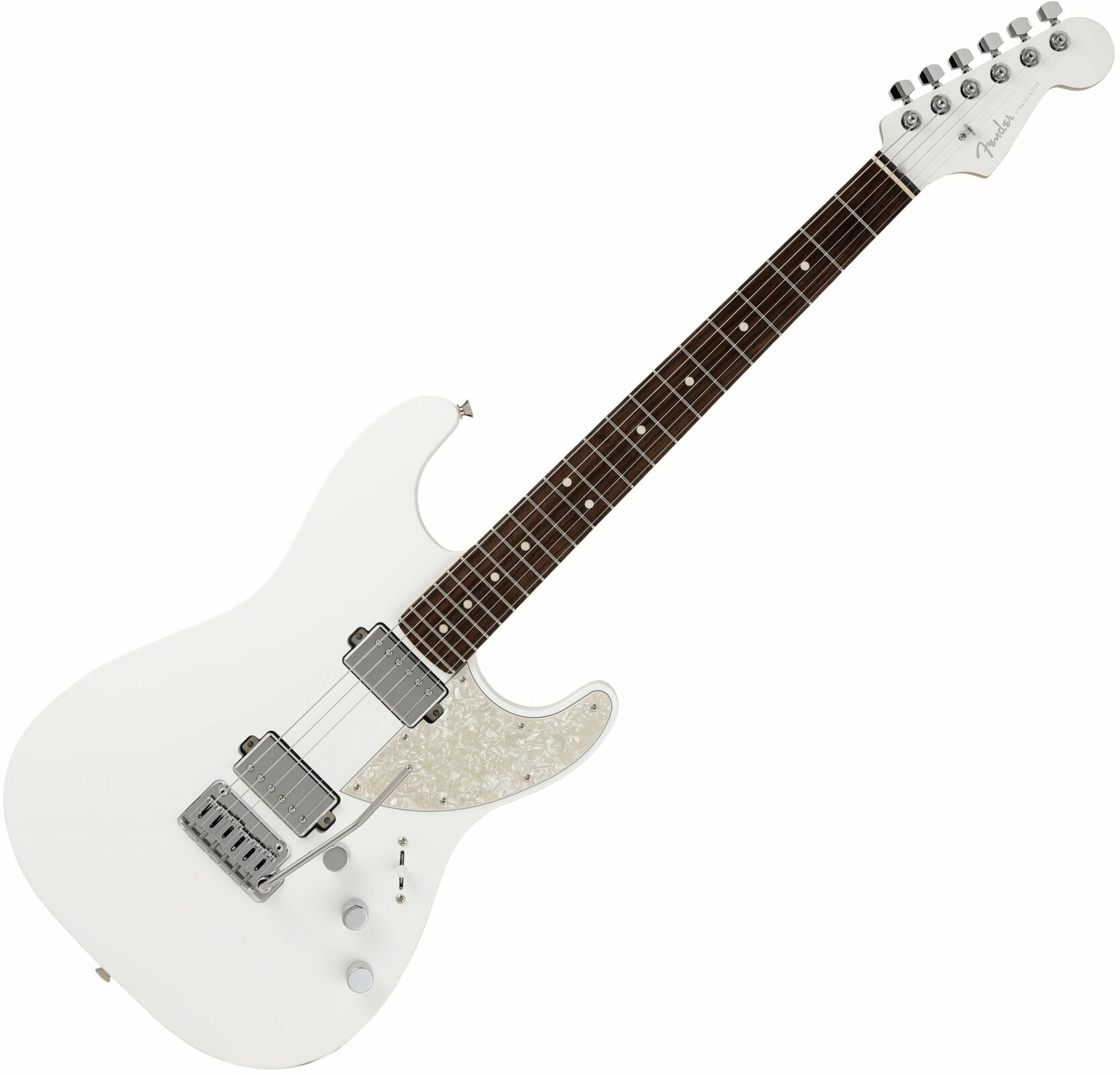 Guitare électrique Fender MIJ Elemental Stratocaster Nimbus White