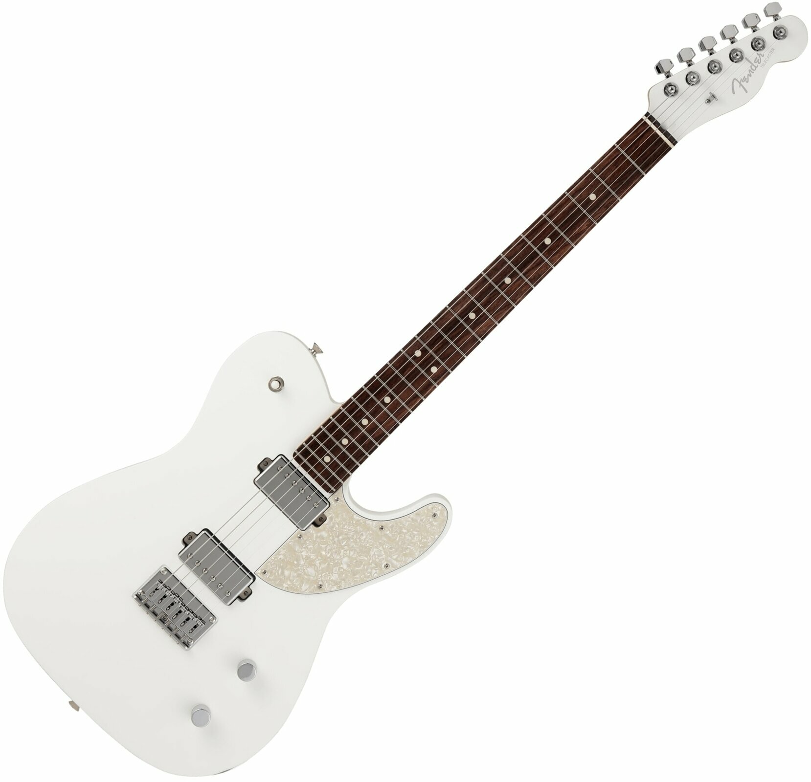 Guitare électrique Fender MIJ Elemental Telecaster Nimbus White