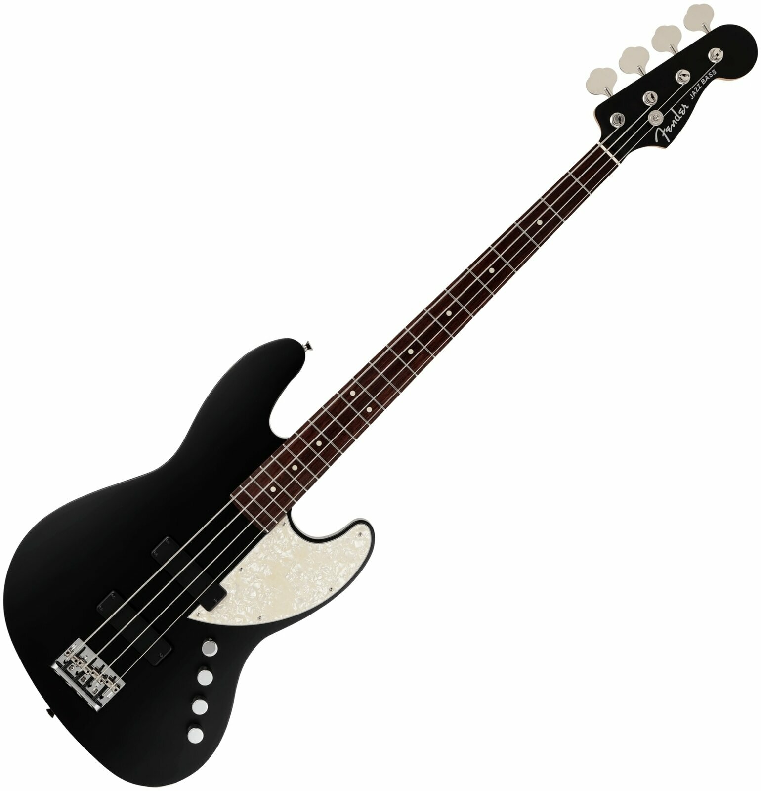 Elektrische basgitaar Fender MIJ Elemental J-Bass Stone Black