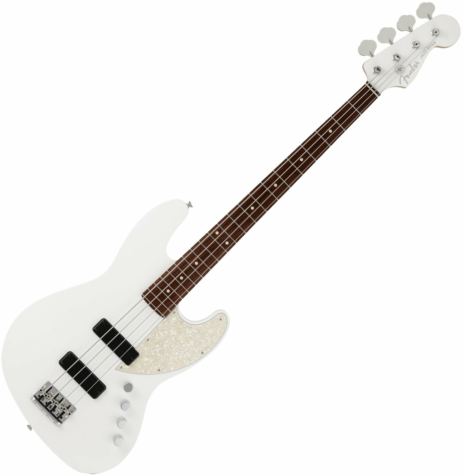 4-strängad basgitarr Fender MIJ Elemental J-Bass Nimbus White
