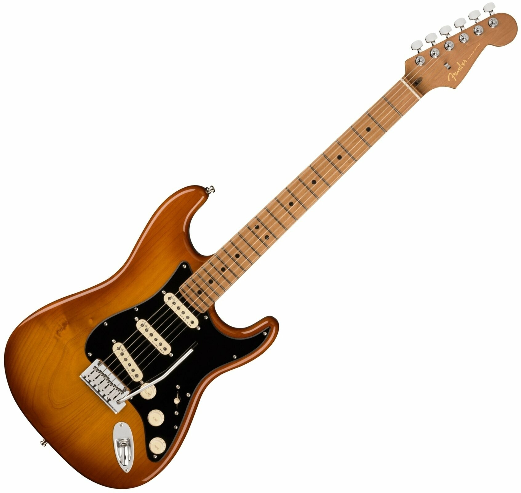Guitarra eléctrica Fender American Ultra Stratocaster Honey Burst