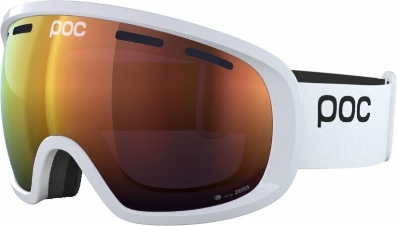 Gafas de esquí POC Fovea Hydrogen White/Clarity Intense/Partly Sunny Orange Gafas de esquí
