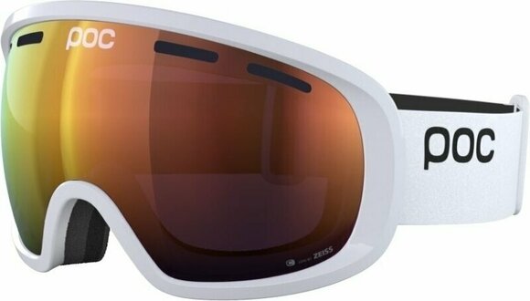 Masques de ski POC Fovea Hydrogen White/Clarity Intense/Partly Sunny Orange Masques de ski - 1