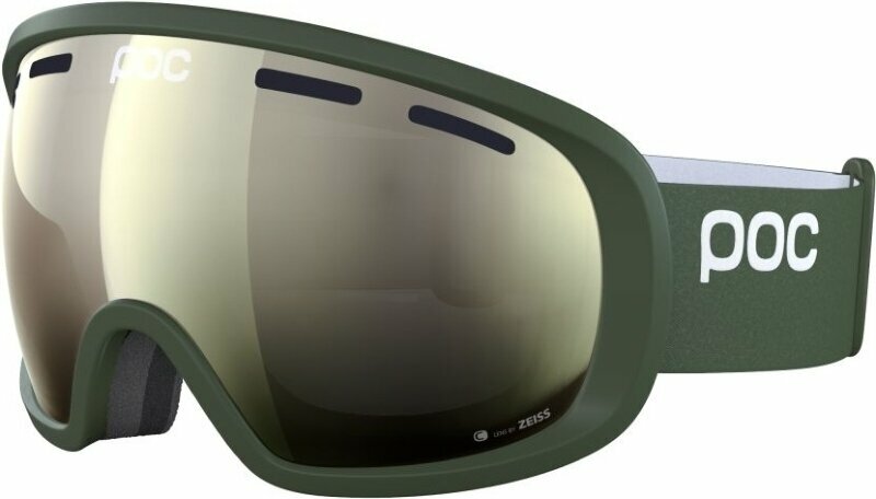 Óculos de esqui POC Fovea Epidote Green/Clarity Universal/Partly Sunny Ivory Óculos de esqui