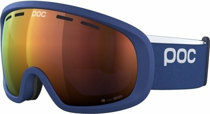 Skibriller POC Fovea Mid Lead Blue/Clarity Intense/Partly Sunny Orange Skibriller