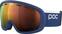 Óculos de esqui POC Fovea Mid Lead Blue/Clarity Intense/Partly Sunny Orange Óculos de esqui
