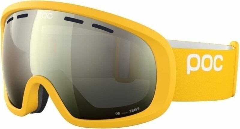 Ski Brillen POC Fovea Mid Sulphite Yellow/Clarity Universal/Partly Sunny Ivory Ski Brillen