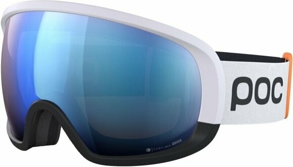 Ski Goggles POC Fovea Race Hydrogen White/Uranium Black/Clarity Highly Intense/Partly Sunny Blue Ski Goggles - 1