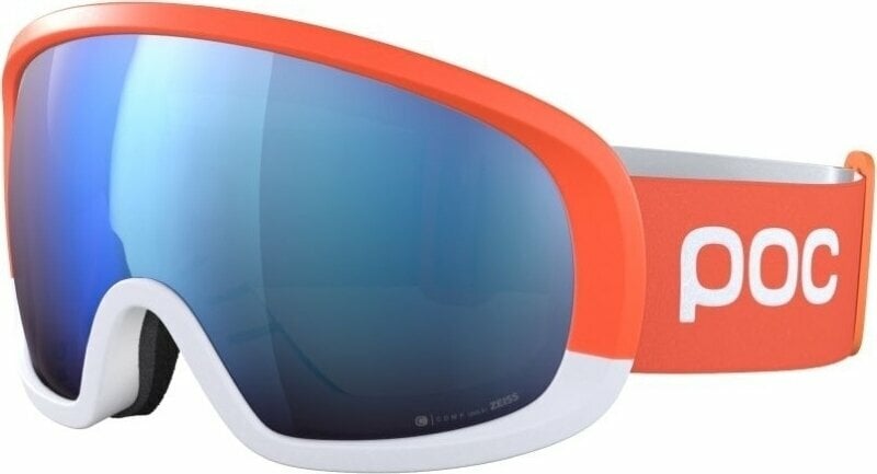 Skibriller POC Fovea Race Zink Orange/Hydrogen White/Partly Sunny Blue Skibriller