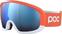 Ski Brillen POC Fovea Race Zink Orange/Hydrogen White/Partly Sunny Blue Ski Brillen