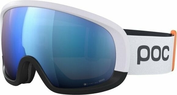 Óculos de esqui POC Fovea Mid Race Hydrogen White/Uranium Black/Clarity Highly Intense/Partly Sunny Blue Óculos de esqui - 1
