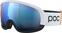 Óculos de esqui POC Fovea Mid Race Hydrogen White/Uranium Black/Clarity Highly Intense/Partly Sunny Blue Óculos de esqui