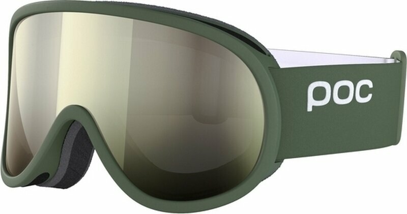Masques de ski POC Retina Mid Epidote Green/Clarity Universal/Partly Sunny Ivory Masques de ski