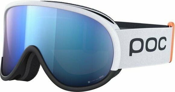 Ski Brillen POC Retina Mid Race Hydrogen White/Uranium Black/Clarity Highly Intense/Partly Sunny Blue Ski Brillen - 1