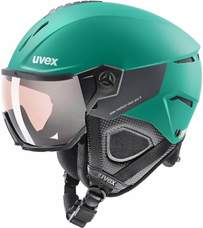 Skijaška kaciga UVEX Instinct Visor Pro V Proton 59-61 cm Skijaška kaciga