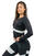Fitness koszulka Nebbia Long Sleeve Sporty Top True Hero Black S Fitness koszulka