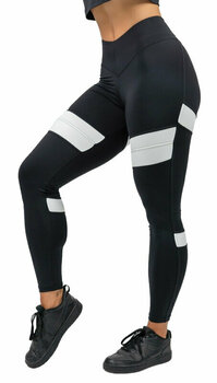 Pantalones deportivos Nebbia High Waisted Scrunch Leggings True Hero Black XS Pantalones deportivos - 1