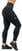 Fitness spodnie Nebbia High Waisted Leggings Leg Day Goals Black M Fitness spodnie