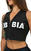 Fitness pulóverek Nebbia Sleeveless Zip-Up Hoodie Muscle Mommy Black L Fitness pulóverek
