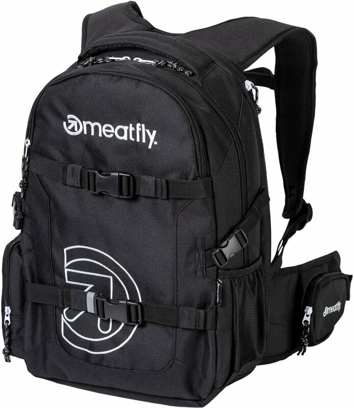 Lifestyle Rucksäck / Tasche Meatfly Ramble Backpack Black 26 L Rucksack