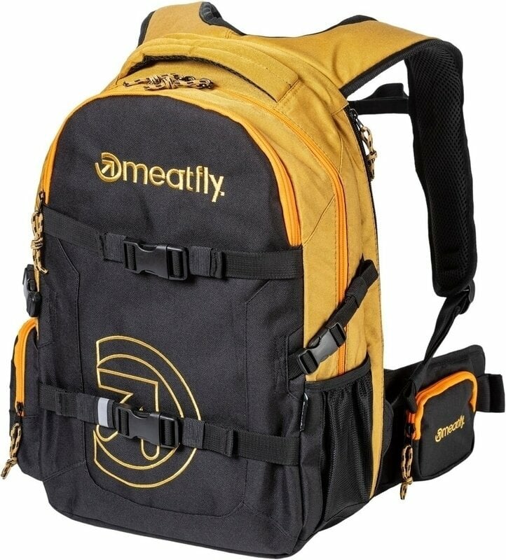 Lifestyle ruksak / Taška Meatfly Ramble Backpack Camel/Black 26 L Batoh