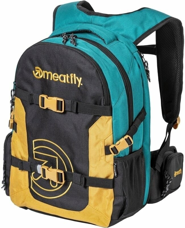 Lifestyle ruksak / Taška Meatfly Ramble Backpack Dark Jade/Camel 26 L Batoh