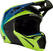 Casco FOX V1 Streak Helmet Black/Yellow S Casco