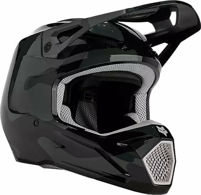 Каска FOX V1 Bnkr Helmet Black Camo S Каска