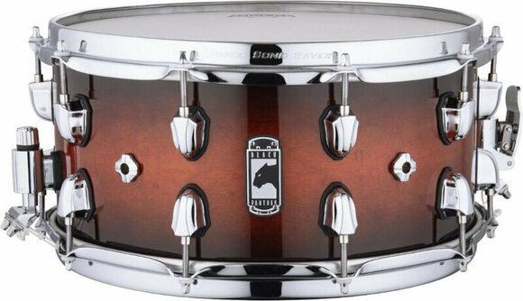 Snare Drum 14" Mapex 14"x07" Solidus 14" Brown Red Burst - 1