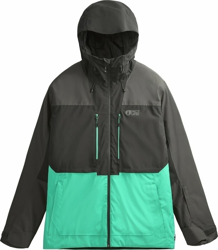 Casaco de esqui Picture Object Jacket Spectra Green/Black XL