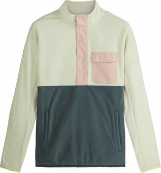 T-shirt/casaco com capuz para esqui Picture Arcca 1/4 Fleece Women Cement XS Ponte - 1