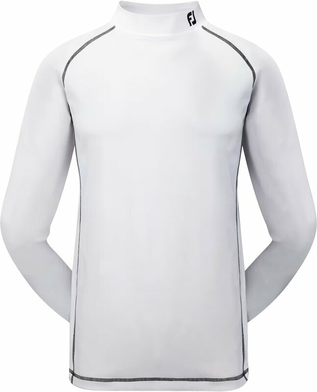 Vêtements thermiques Footjoy Thermal Base Layer Shirt White XL