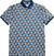 Poloshirt J.Lindeberg Tour Tech Regular Fit Print Mens Polo Estate Blue Diamond L