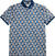 Риза за поло J.Lindeberg Tour Tech Regular Fit Print Mens Estate Blue Diamond 2XL Риза за поло