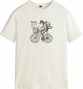 Outdoor T-Shirt Picture D&S Bickyfox Tee Natural White XL T-Shirt - 1