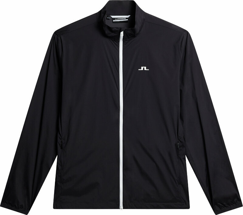 Jacket J.Lindeberg Ash Light Packable Mens Jacket Black 2XL
