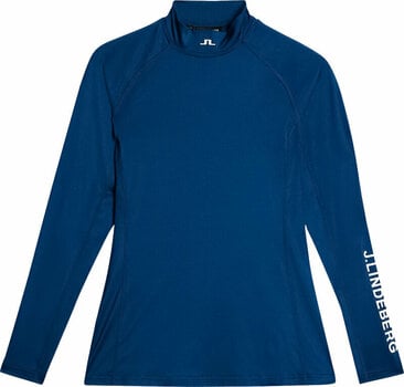 Thermal Clothing J.Lindeberg Asa Soft Compression Womens Top Estate Blue S - 1