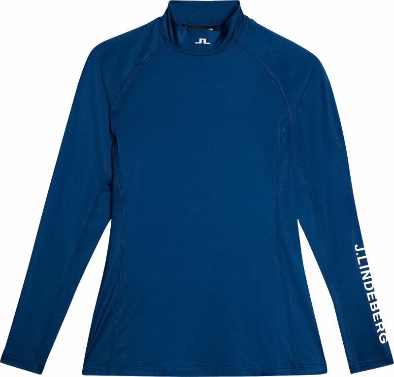 Thermal Clothing J.Lindeberg Asa Soft Compression Womens Top Estate Blue M