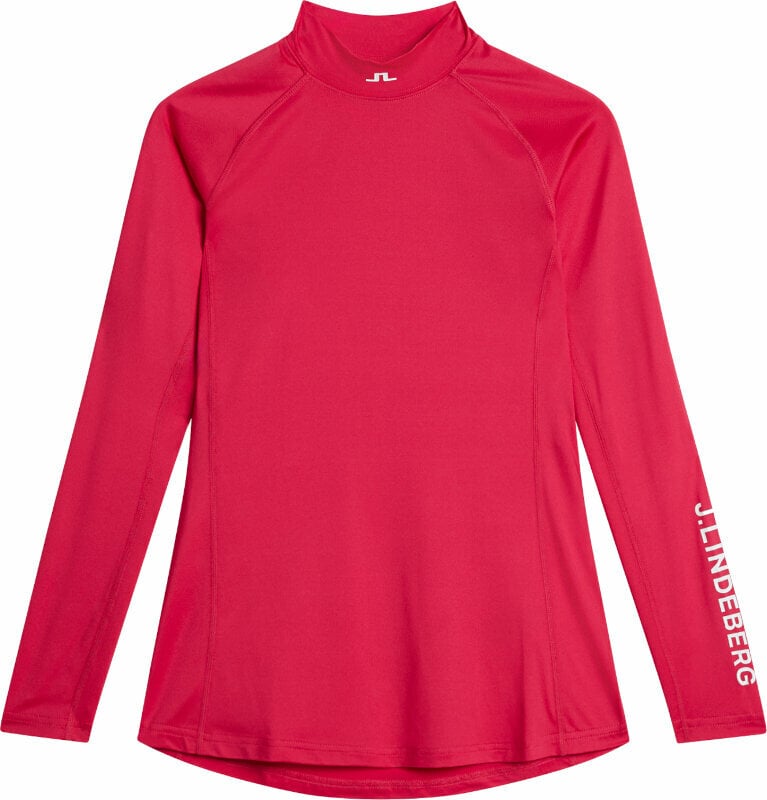 Thermo ondergoed J.Lindeberg Asa Soft Compression Womens Top Rose Red M