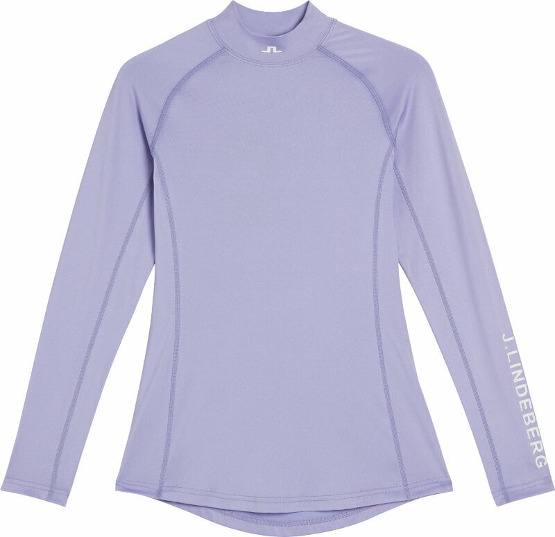 Thermal Clothing J.Lindeberg Asa Soft Compression Womens Top Sweet Lavender S