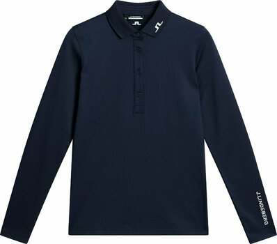 Camiseta polo J.Lindeberg Tour Tech Long Sleeve Womens Polo JL Navy M Camiseta polo - 1