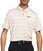 Polo majice Nike Dri-Fit Tour Mens Polo Shirt Stripe Pink Oxford/Barely Rose/Black XL