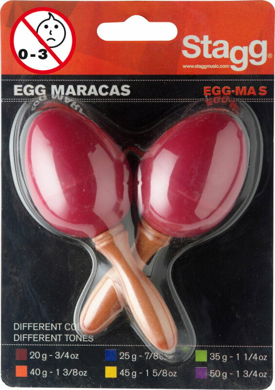 Shakers Stagg EGG-MA S/RD Shakers